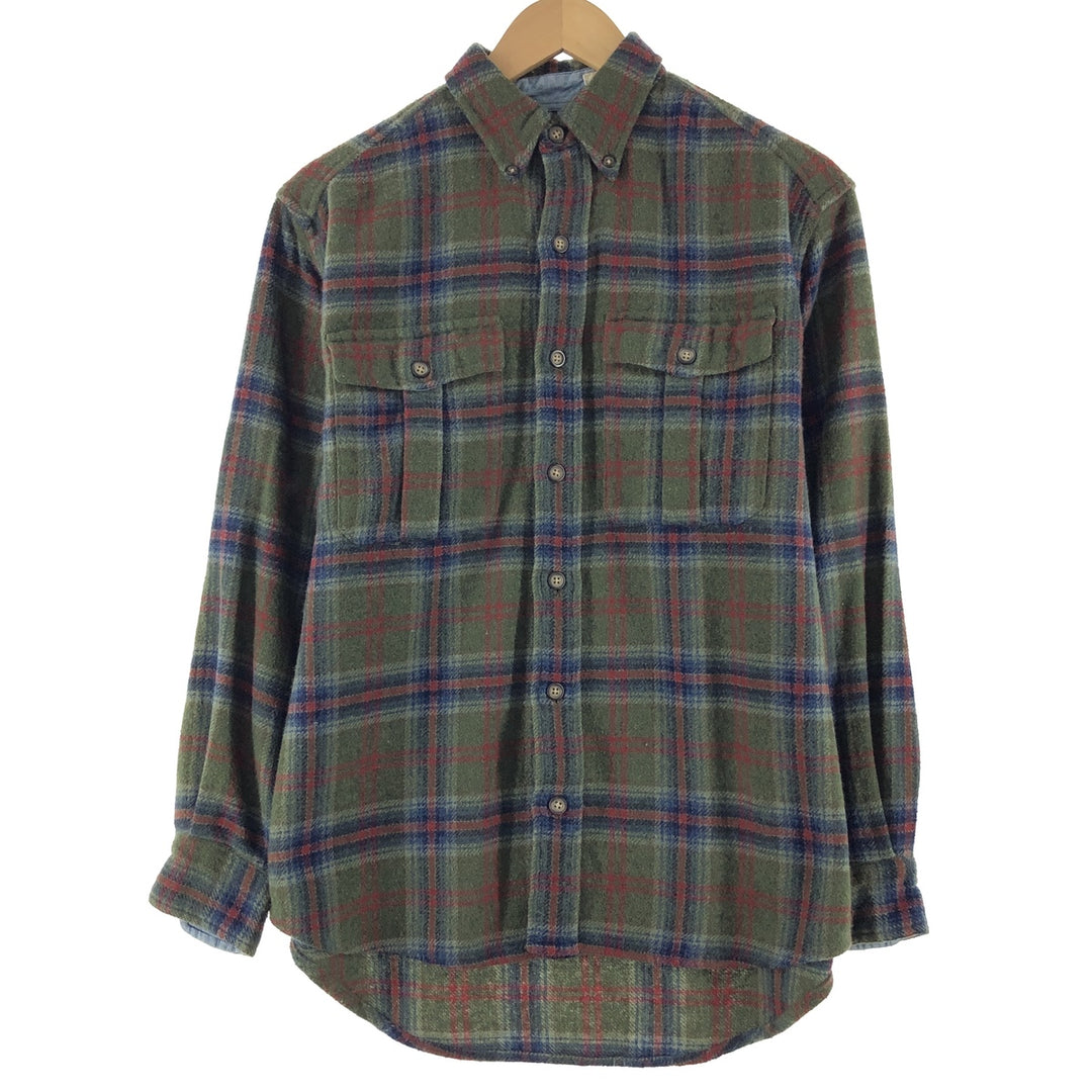 GAP Check Pattern Wool Shirt Men's M /eaa367421