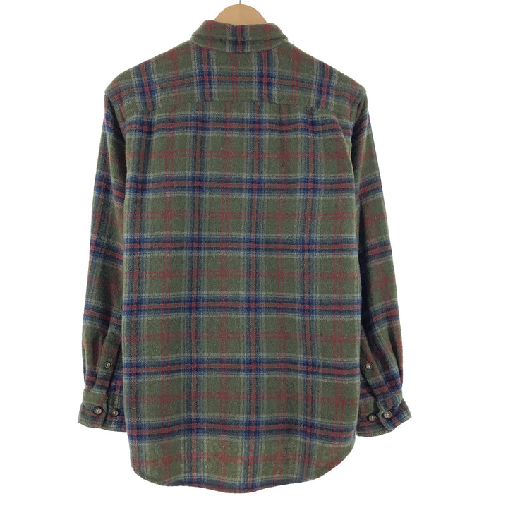 GAP Check Pattern Wool Shirt Men's M /eaa367421