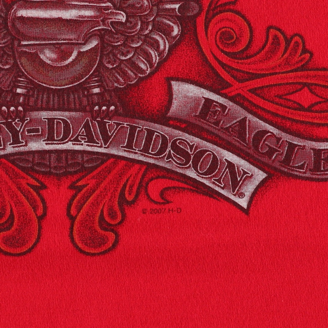 Harley-Davidson Double-sided Print Motorcycle Bike T-Shirt Made in USA Men's XL /eaa367503