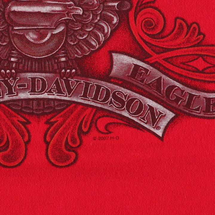 Harley-Davidson Double-sided Print Motorcycle Bike T-Shirt Made in USA Men's XL /eaa367503