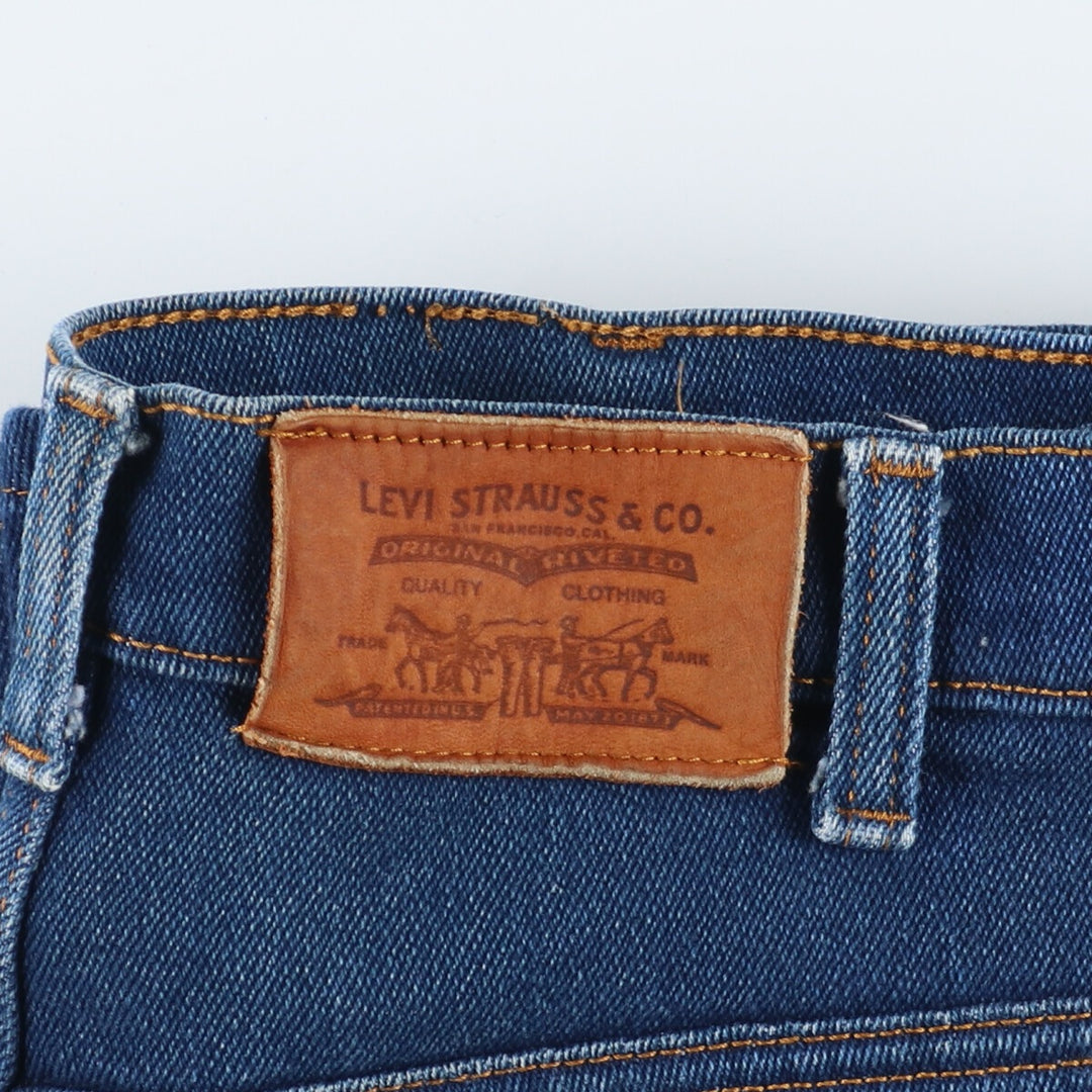 Dark navy 80'S Levi's 40517-2015 bootcut jeans denim pants made in USA men's w36 vintage /eaa367905