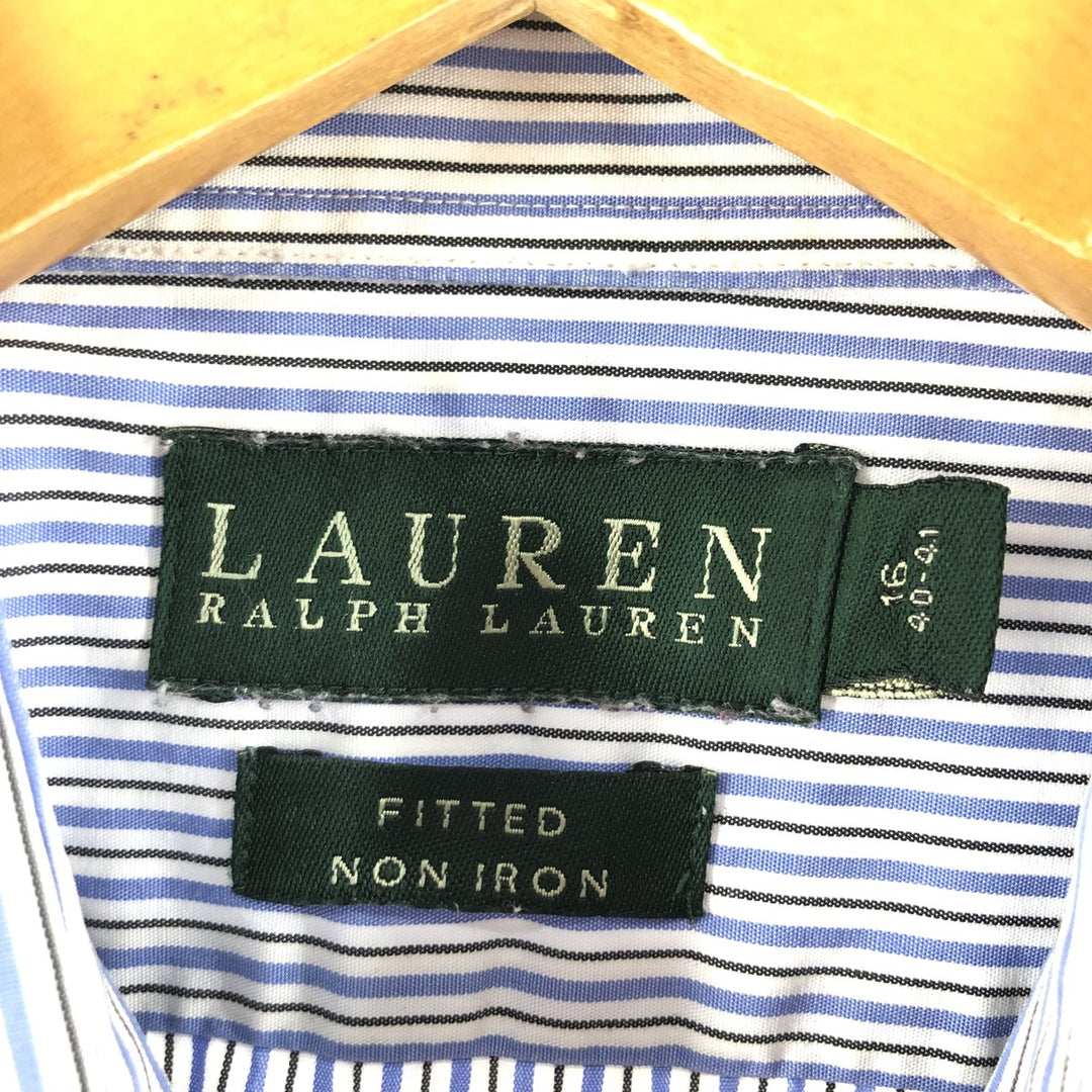 Ralph Lauren LAUREN Lauren Long Sleeve Striped Shirt Men's L /eaa368169