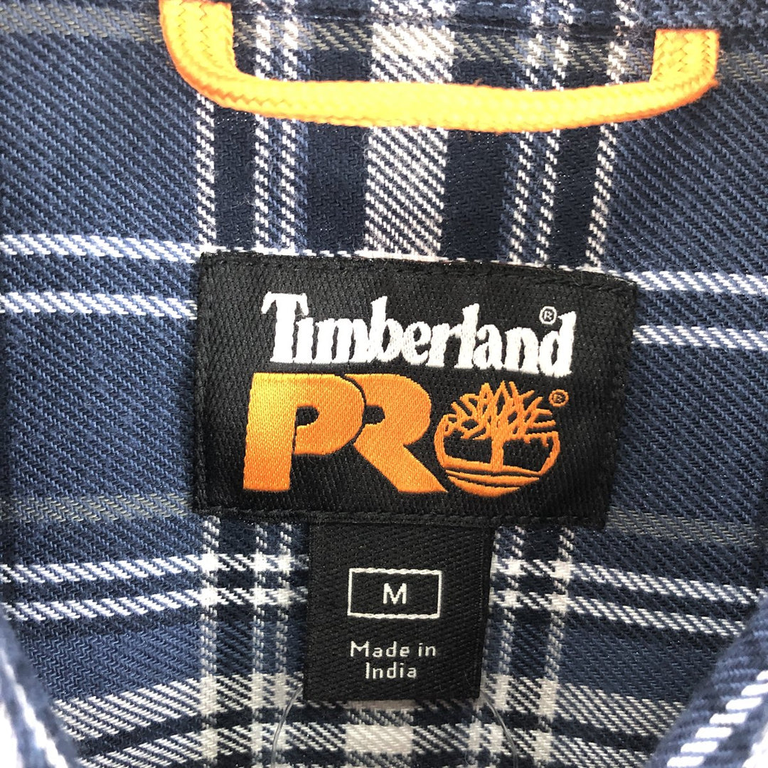 Timberland PRO SERIES Check Pattern Long Sleeve Light Flannel Shirt Men's L /eaa368445