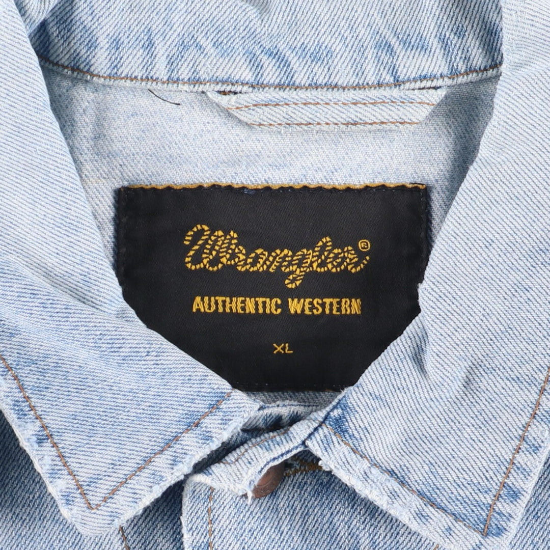 Wrangler Denim Jacket Men's XL /eaa368707