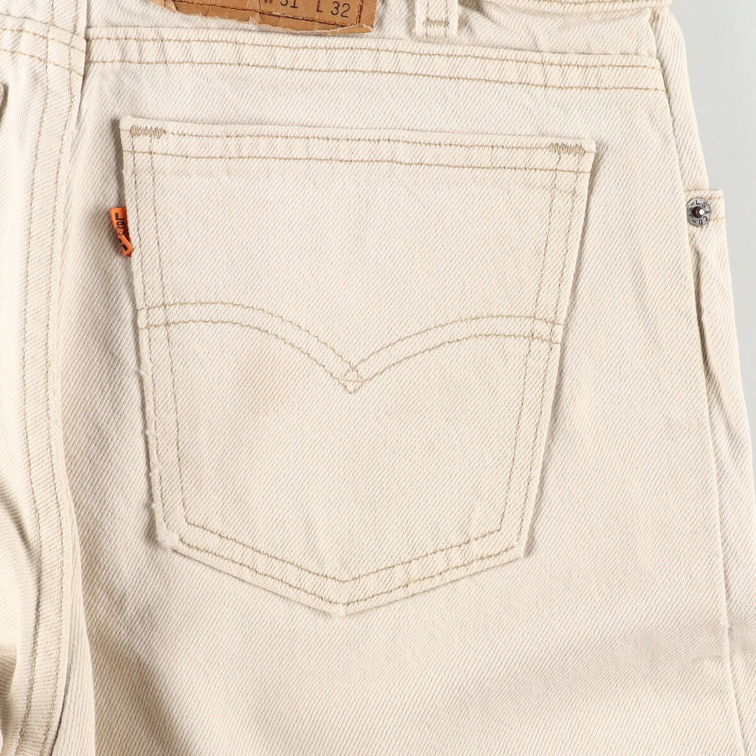 90'S Levi's 550 Orange Tab Tapered Jeans Denim Pants Made in USA Men's W31 Vintage /eaa368714