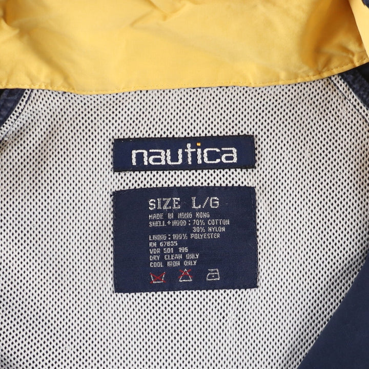 90'S NAUTICA Sleeve Embroidered Sailing Jacket Men's XL Vintage /eaa368742