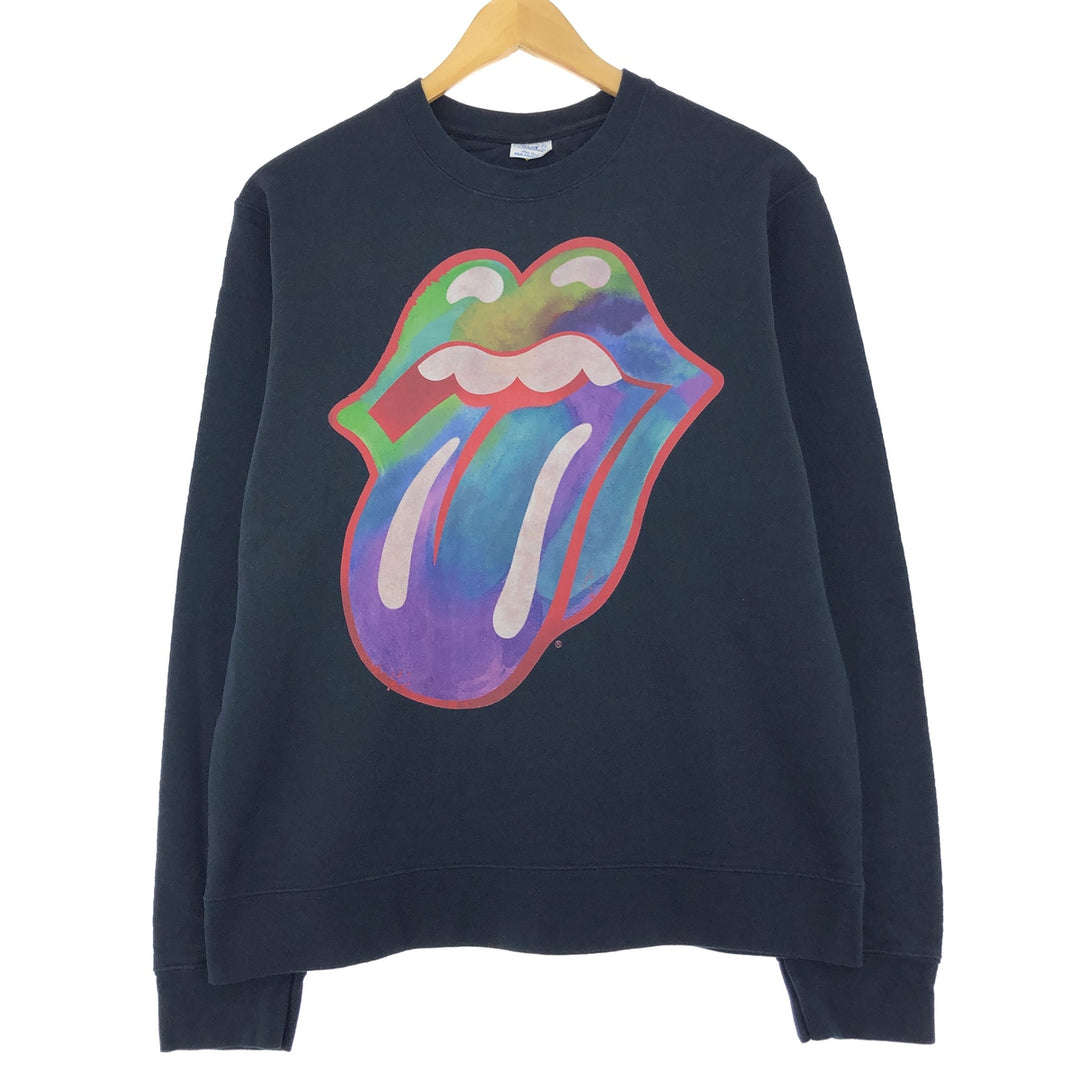 PORT & COMPANY THE ROLLING STONES Rolling Stones Printed Sweatshirt Trainer Men's M /eaa369017