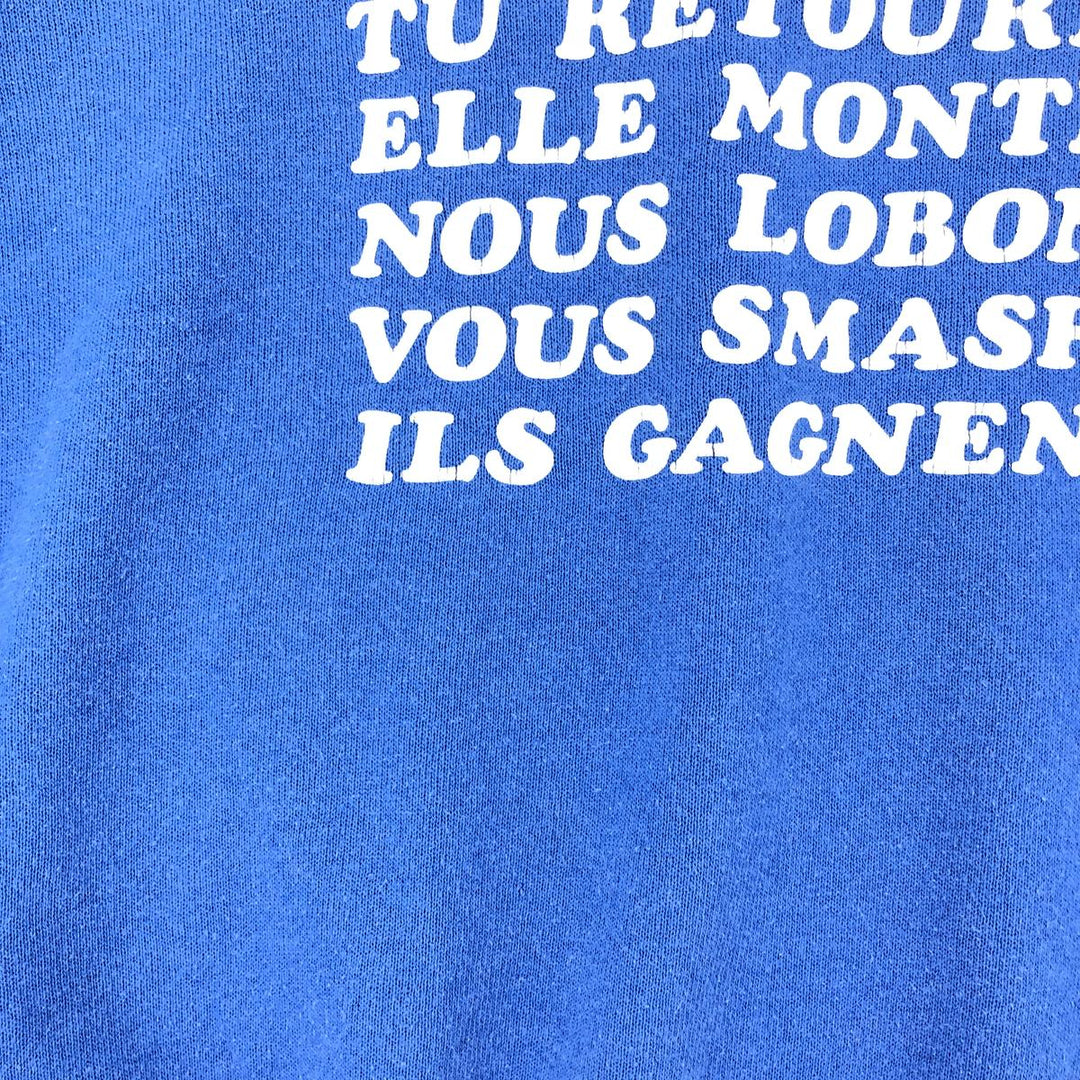 80'S Hanes double-sided print sweatshirt, made in USA, women's M, vintage /eaa369022