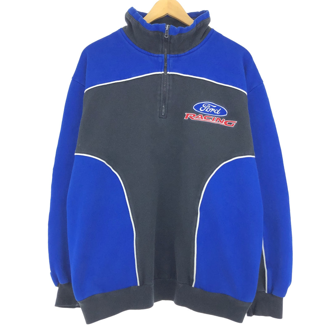 RACING CHAMPIONS APPAREL Ford Half-Zip Sweatshirt Sweatshirt Men's XL /eaa369036