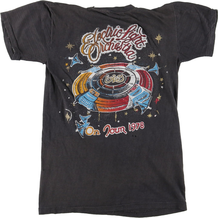 Vintage 70's Electric Light Orchestra Band T-Shirt, Band Tee, Men's S, /eaa369046