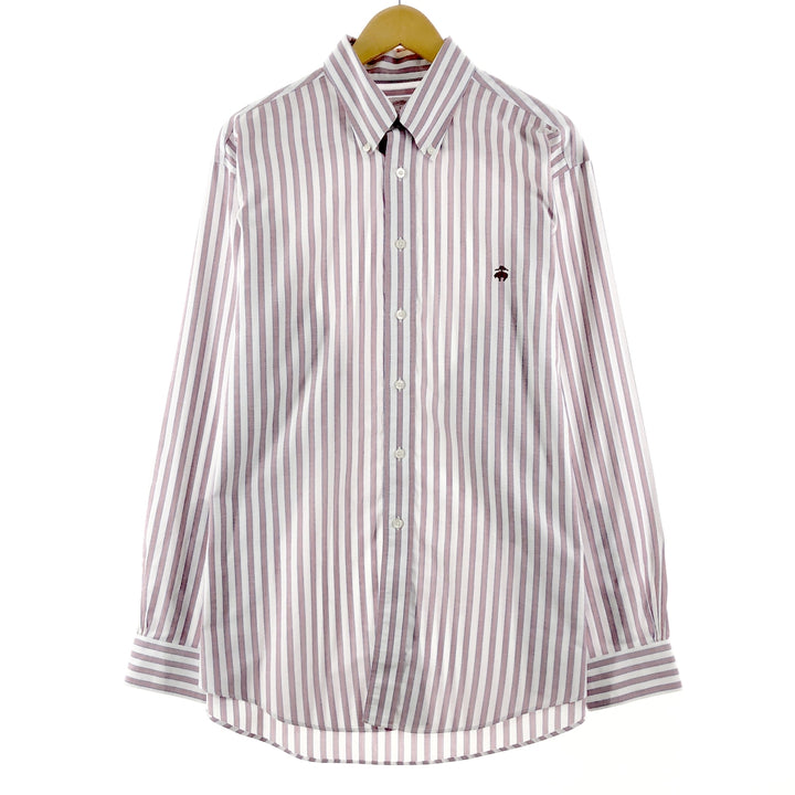 Brooks Brothers Est.1818 Long Sleeve Button-Down Striped Shirt Men's XL /eaa369110