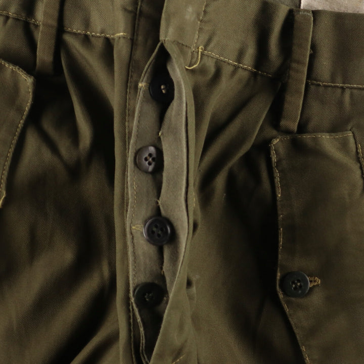 Genuine Italian military double knee military pants men's w32 vintage / eaa369261