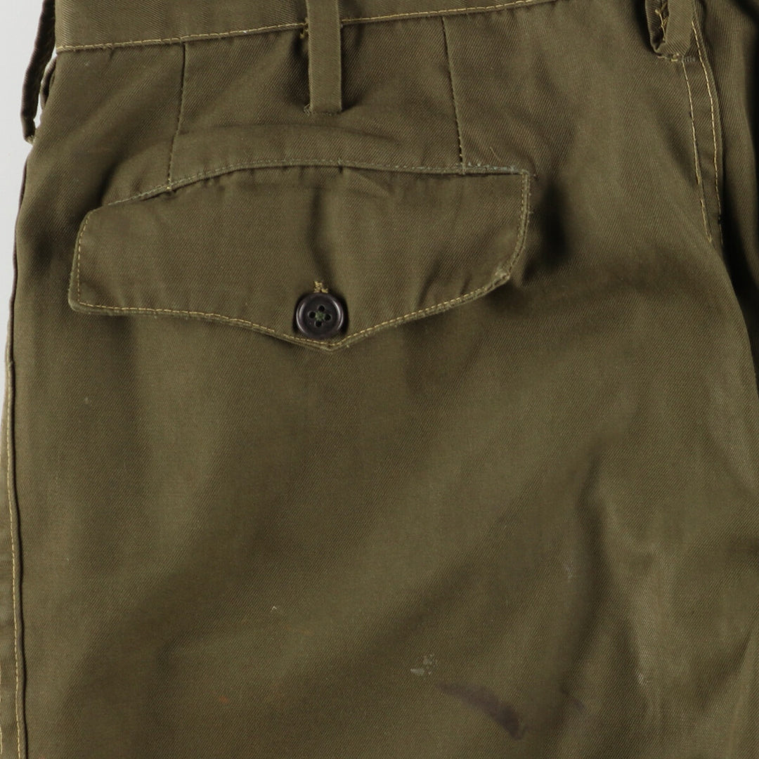 Genuine Italian military double knee military pants men's w32 vintage / eaa369261