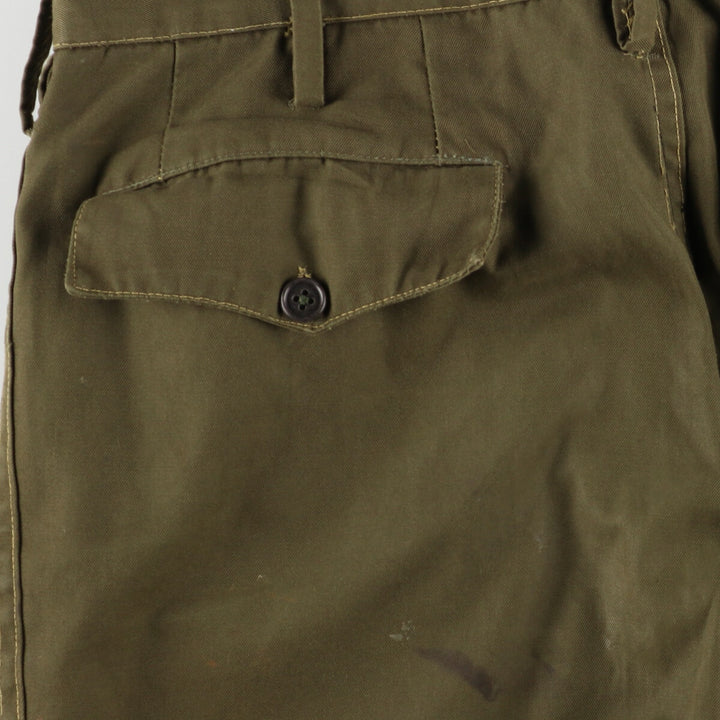 Genuine Italian military double knee military pants men's w32 vintage / eaa369261