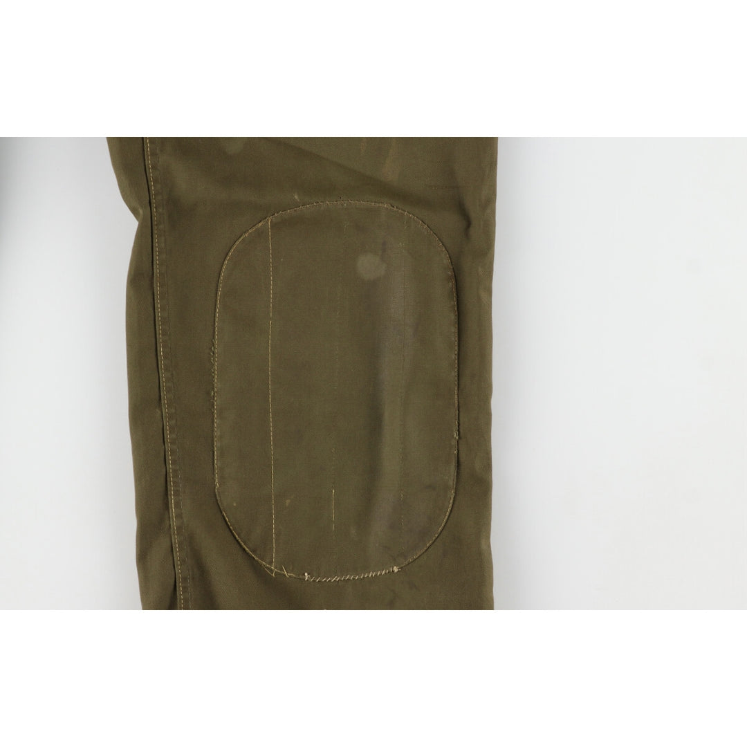 Genuine Italian military double knee military pants men's w32 vintage / eaa369261