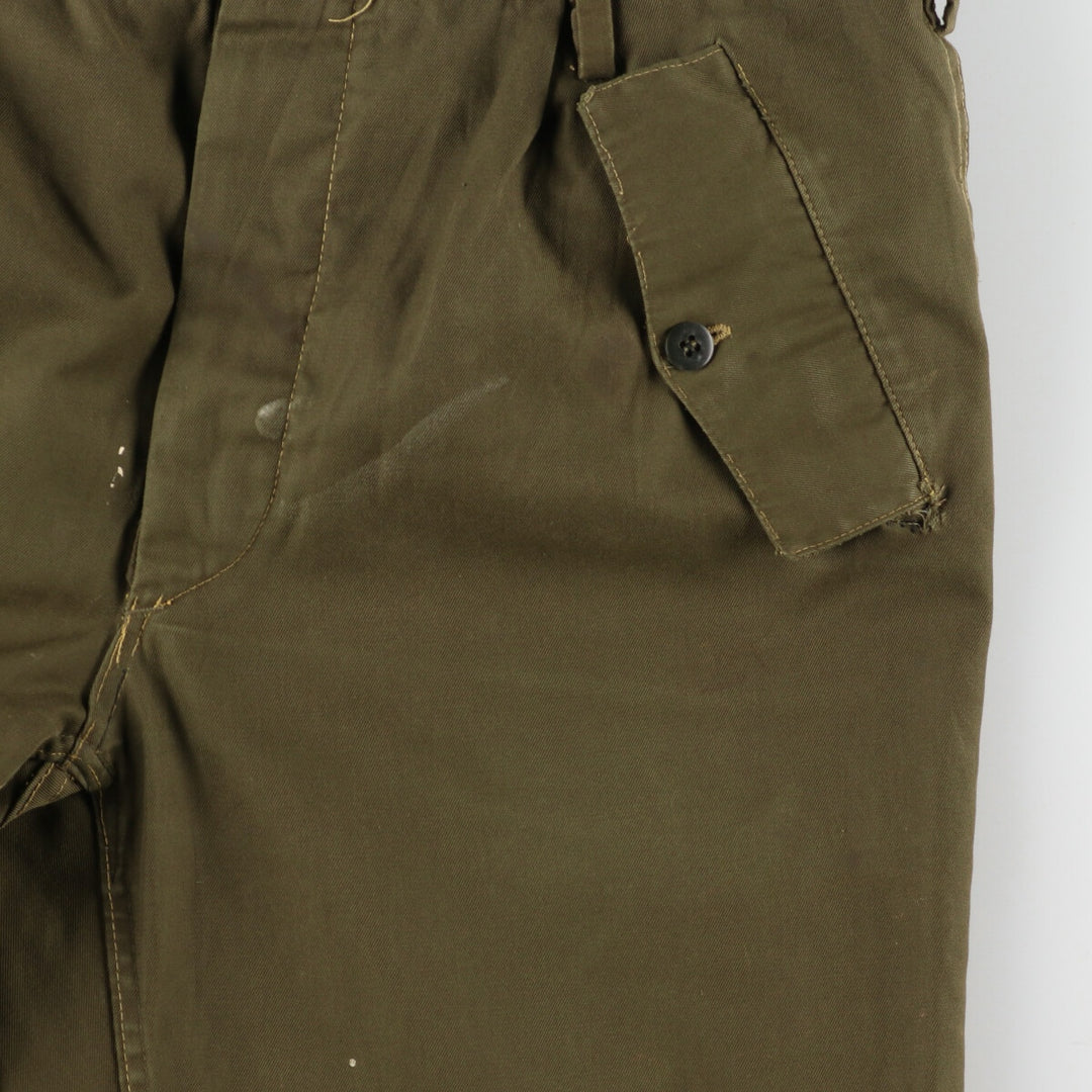 Genuine Italian military double knee military pants men's w32 vintage / eaa369261