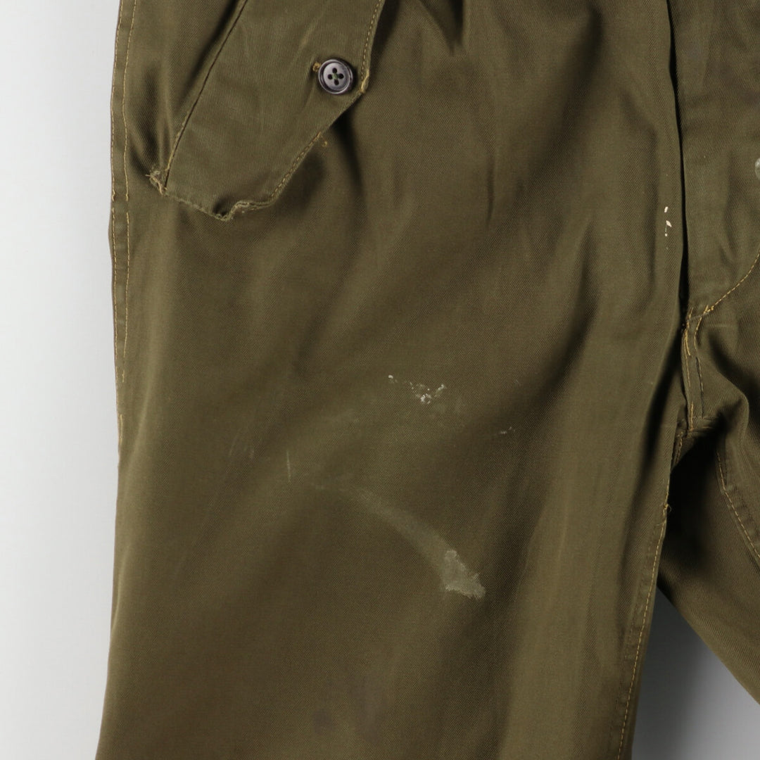 Genuine Italian military double knee military pants men's w32 vintage / eaa369261