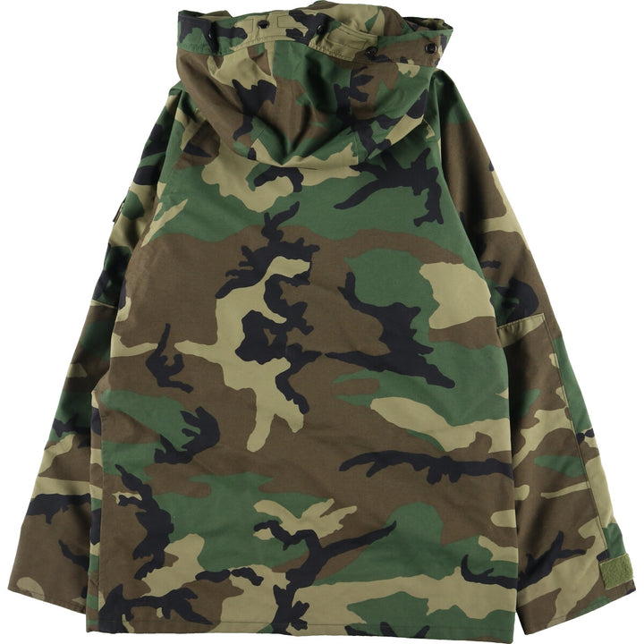 1998 delivery, genuine US military item, ECWCS 1st GEN late model, camouflage pattern, military Gore-Tex parka, made in USA, SMALL-REGULAR, men's L /eaa369418