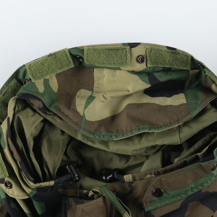 1998 delivery, genuine US military item, ECWCS 1st GEN late model, camouflage pattern, military Gore-Tex parka, made in USA, SMALL-REGULAR, men's L /eaa369418