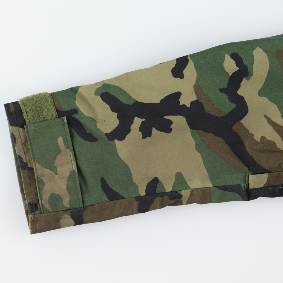 1998 delivery, genuine US military item, ECWCS 1st GEN late model, camouflage pattern, military Gore-Tex parka, made in USA, SMALL-REGULAR, men's L /eaa369418