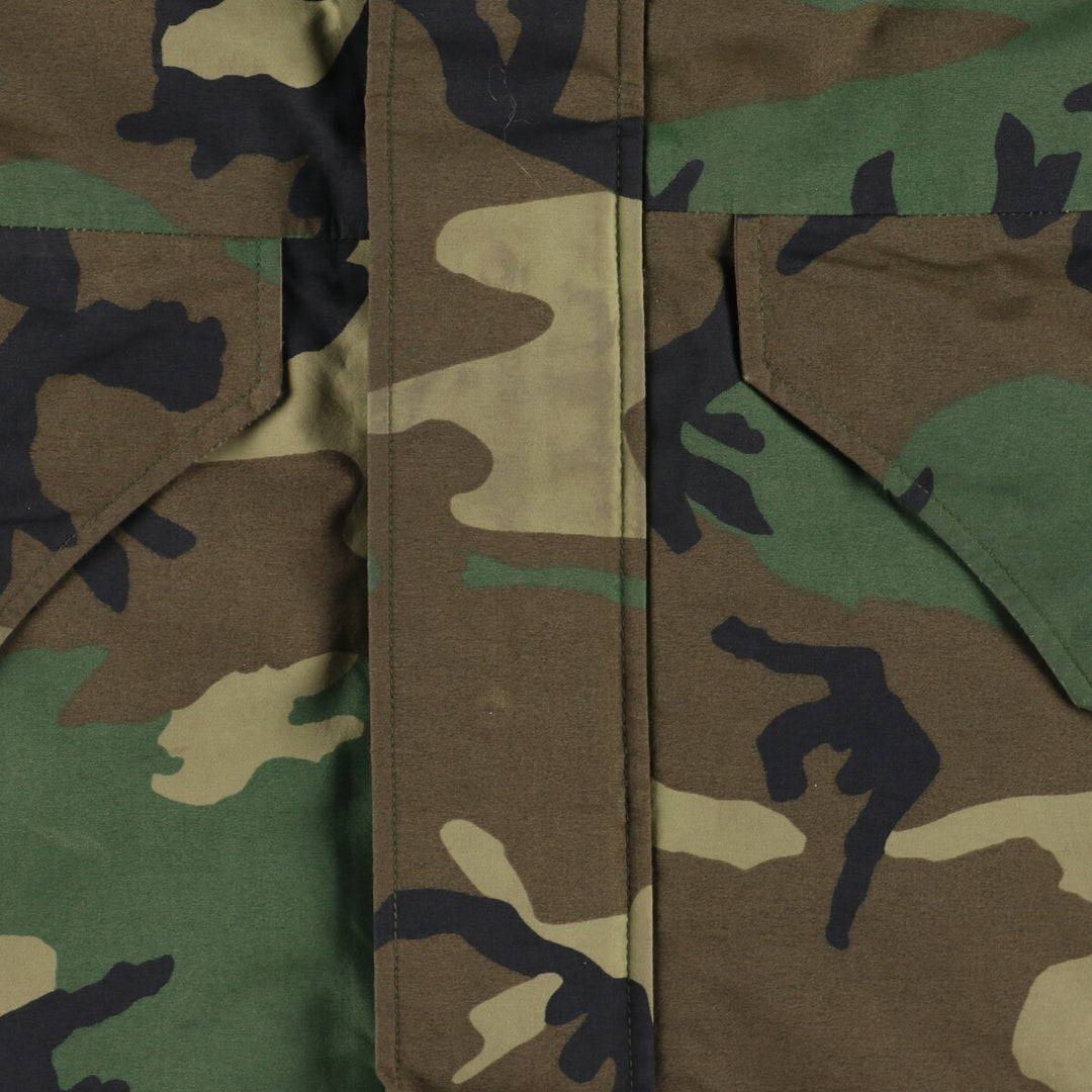 1998 delivery, genuine US military item, ECWCS 1st GEN late model, camouflage pattern, military Gore-Tex parka, made in USA, SMALL-REGULAR, men's L /eaa369418