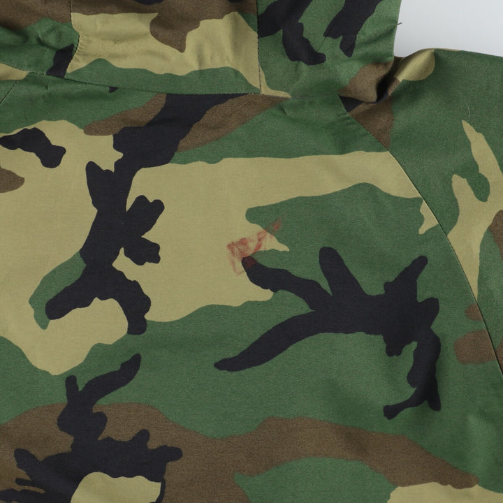 1998 delivery, genuine US military item, ECWCS 1st GEN late model, camouflage pattern, military Gore-Tex parka, made in USA, SMALL-REGULAR, men's L /eaa369418