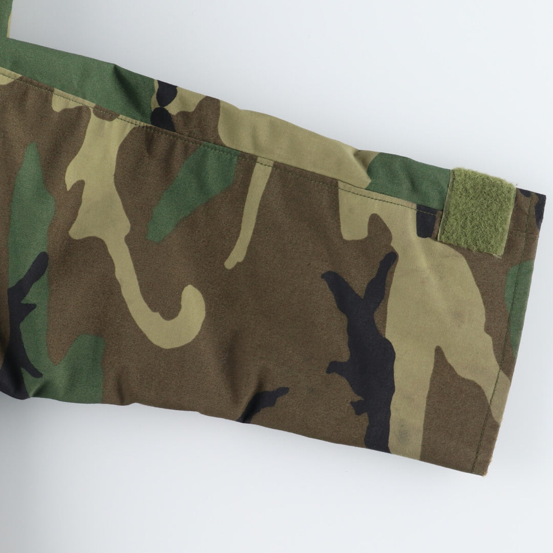 1998 delivery, genuine US military item, ECWCS 1st GEN late model, camouflage pattern, military Gore-Tex parka, made in USA, SMALL-REGULAR, men's L /eaa369418