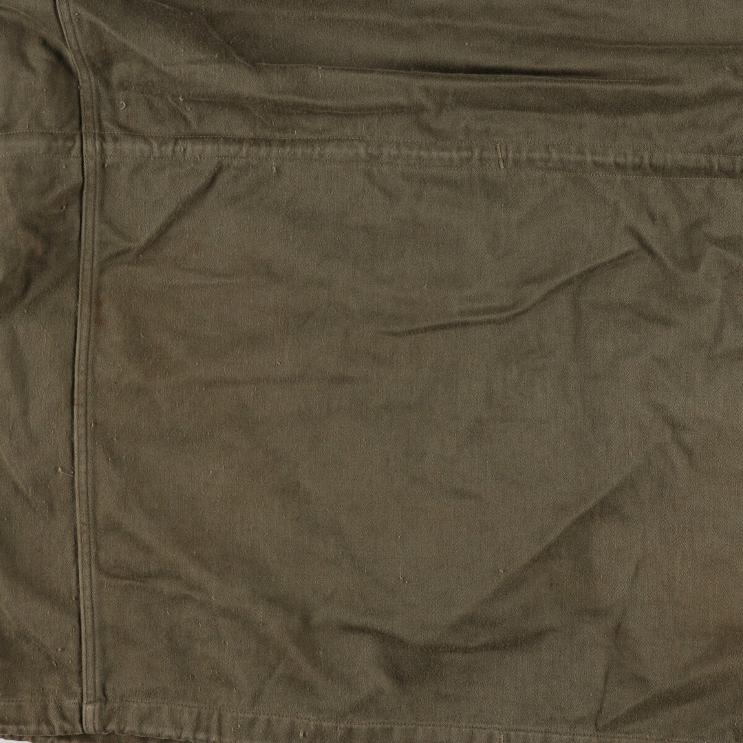 Authentic French military 1960'S M-64 SCECAM PARIS 1968 military field jacket, men's XL, vintage / eaa369487