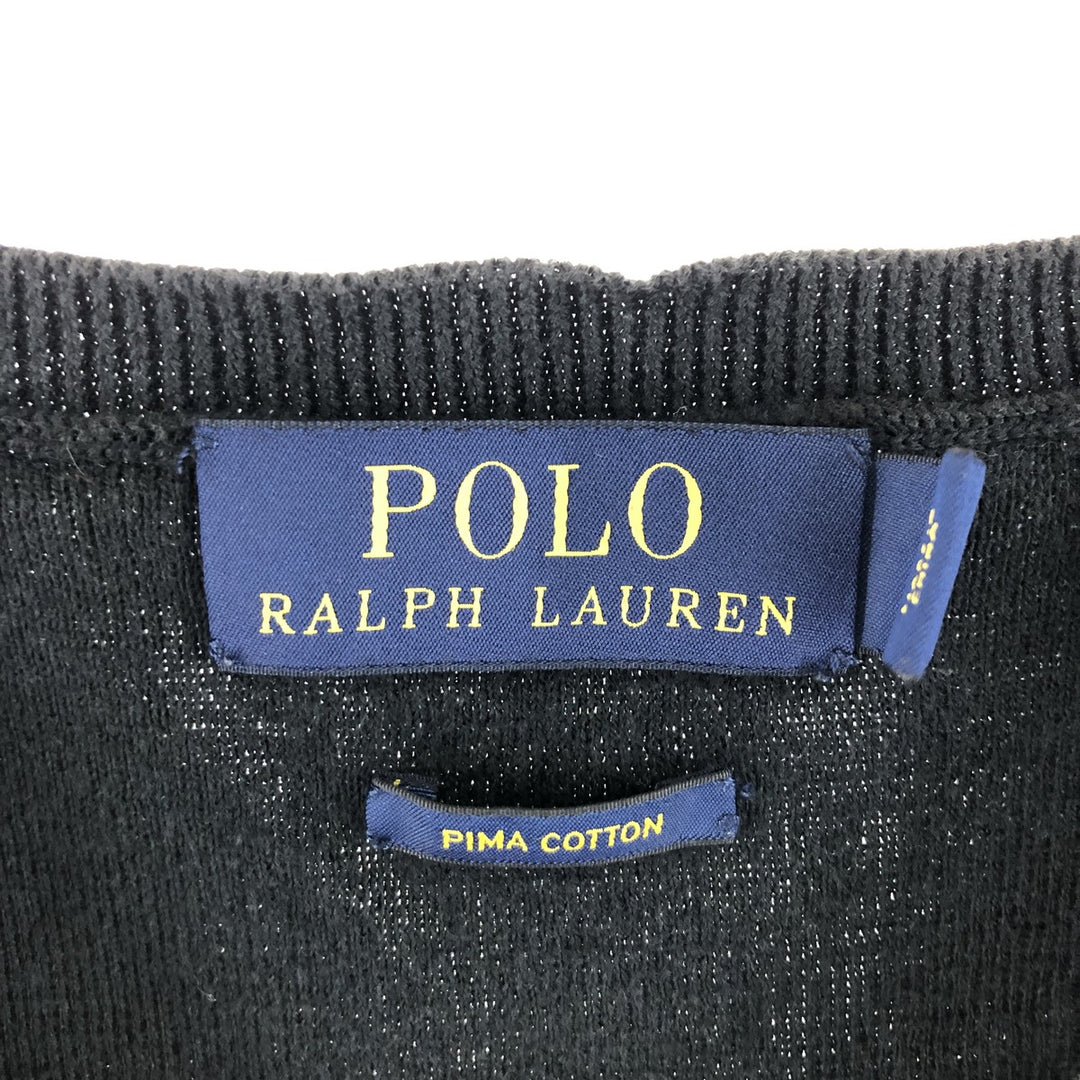 Ralph Lauren POLO RALPH LAUREN V-neck Pima cotton knit vest Men's M /eaa369914