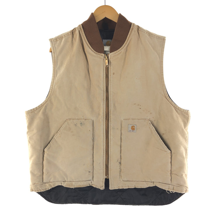 90'S Carhartt Duck Fabric Vest Men's XL Vintage /eaa370167