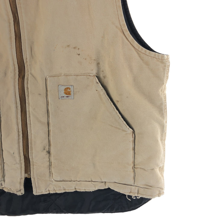 90'S Carhartt Duck Fabric Vest Men's XL Vintage /eaa370167