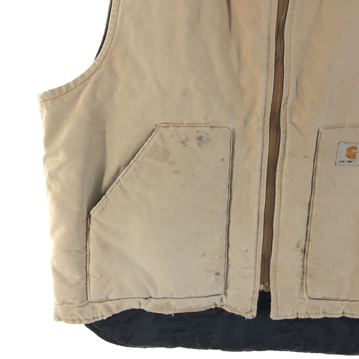 90'S Carhartt Duck Fabric Vest Men's XL Vintage /eaa370167