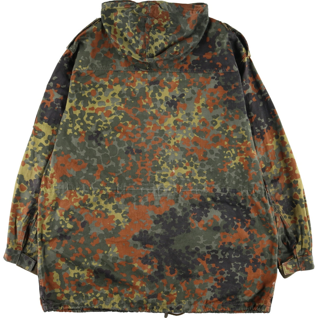 90'S German military genuine Flektor Camo camouflage pattern military field jacket parka Gr.Nr.11 men's XL vintage /eaa370431