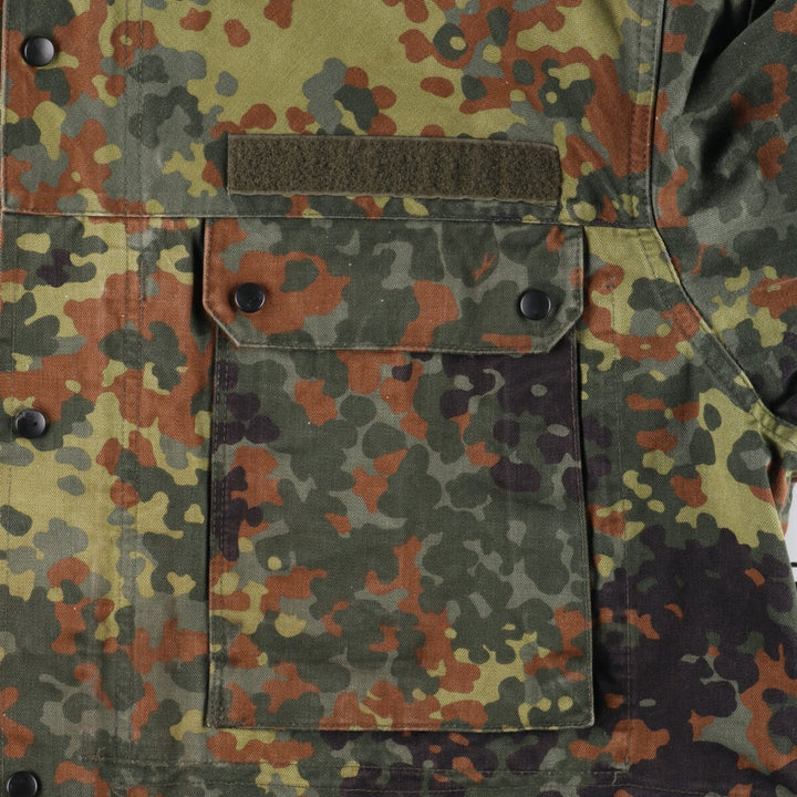 Genuine German military item, Flektor Camo, camouflage pattern, military field jacket, parka, men's XL, vintage /eaa370432
