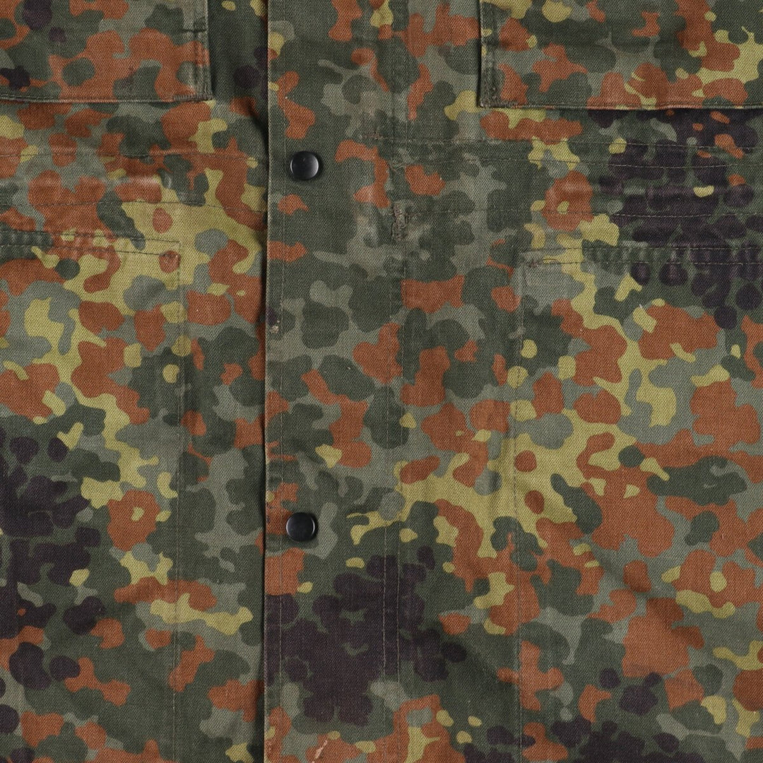 Genuine German military item, Flektor Camo, camouflage pattern, military field jacket, parka, men's XL, vintage /eaa370432
