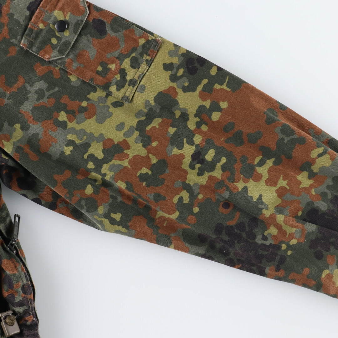Genuine German military item, Flektor Camo, camouflage pattern, military field jacket, parka, men's XL, vintage /eaa370432