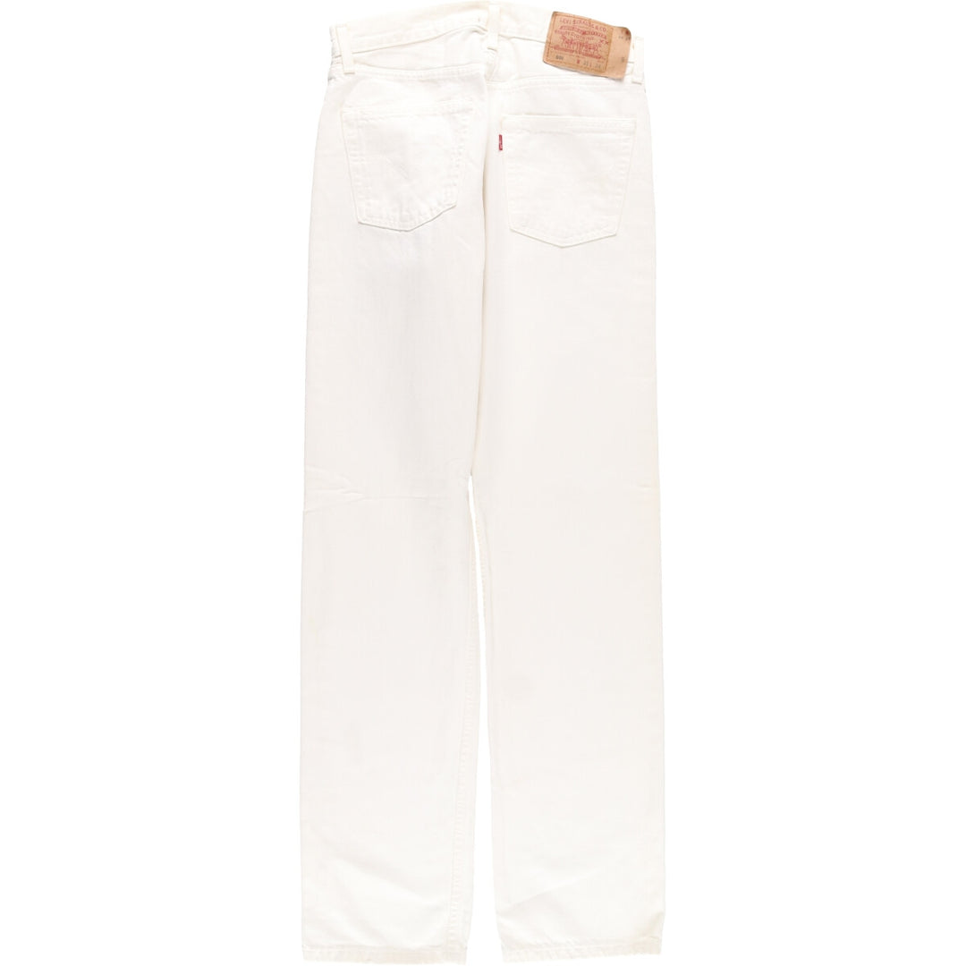 Levi's Levi's 501 White Jeans Straight Denim Pants Men's W30 / eaa370590