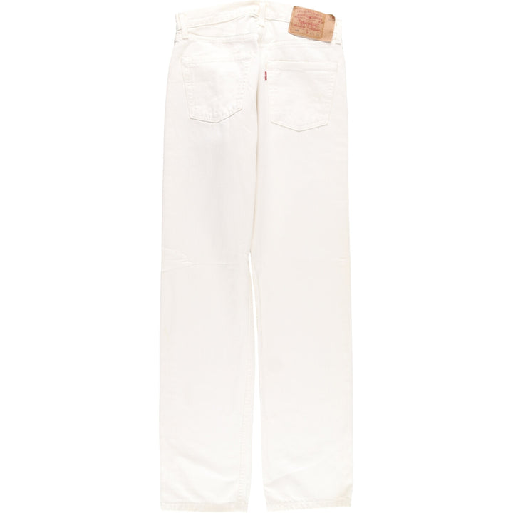 Levi's Levi's 501 White Jeans Straight Denim Pants Men's W30 / eaa370590