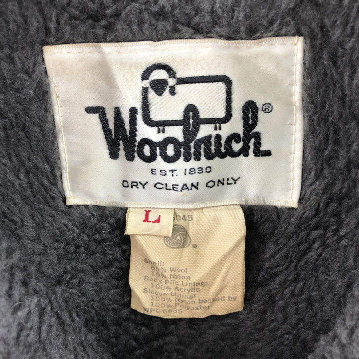 70'S WOOLRICH Check Pattern Wool Box Shirt Men's L Vintage / eaa370658