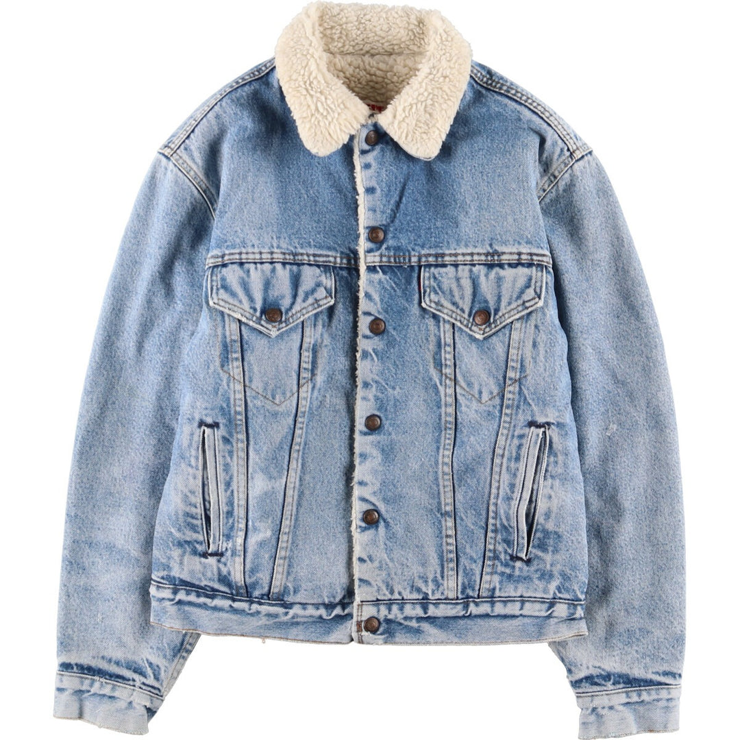 80'S Levi's denim fleece jacket made in USA, men's S, vintage / eaa370718