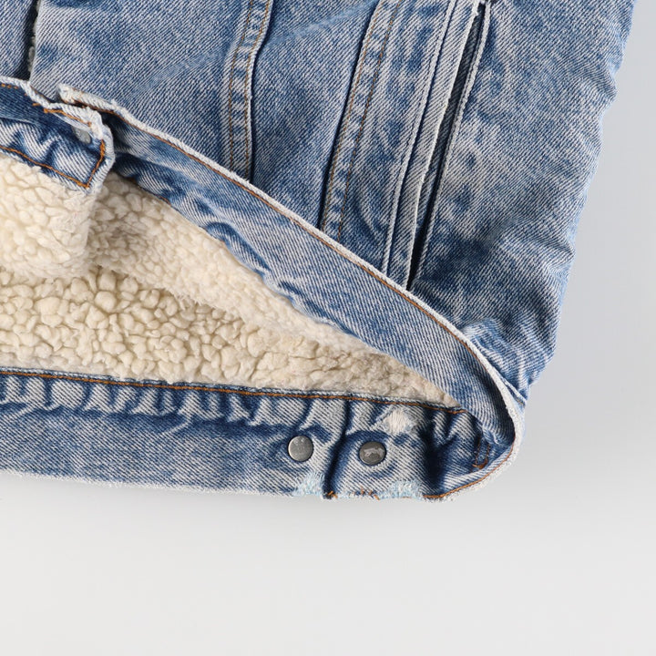 80'S Levi's denim fleece jacket made in USA, men's S, vintage / eaa370718