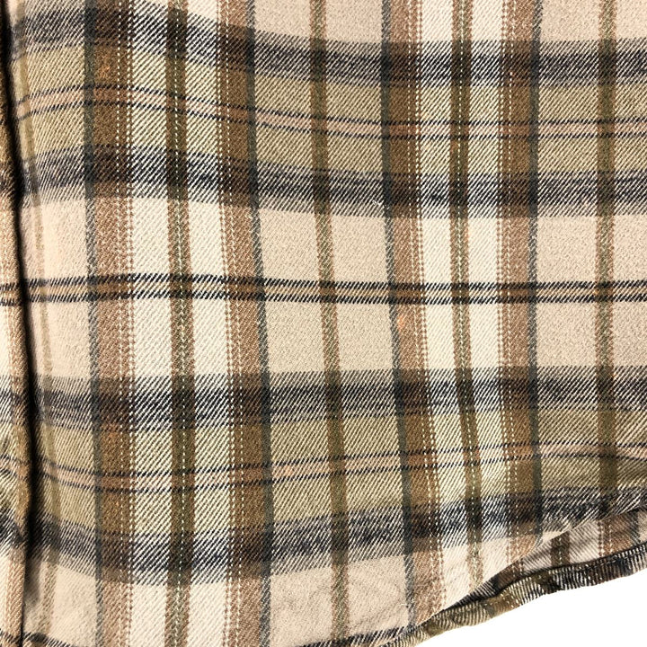 Carhartt Check Pattern Long Sleeve Heavy Flannel Shirt Men's XL /eaa370867