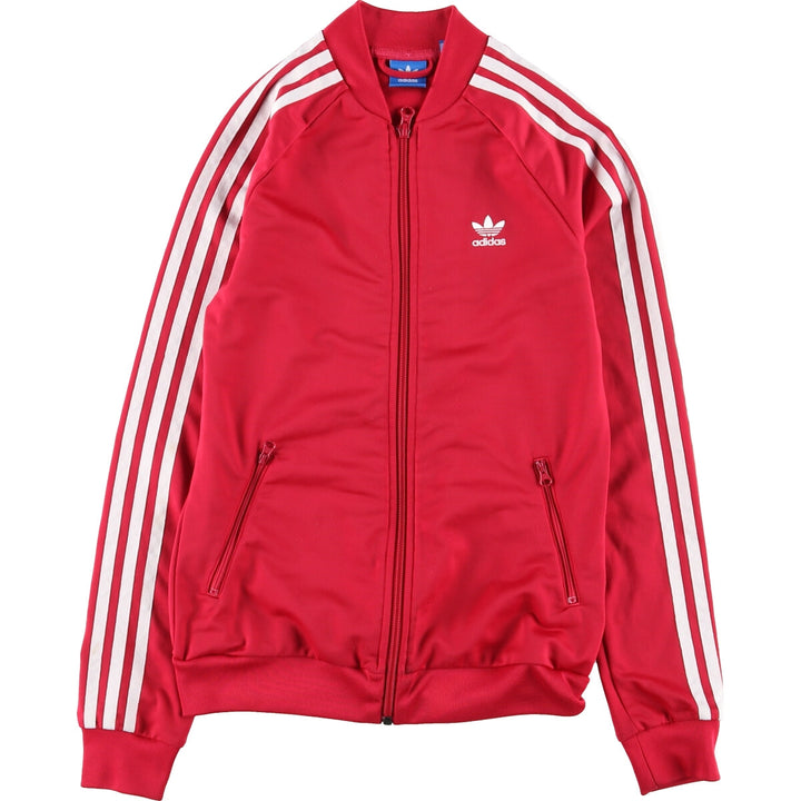 Adidas Trefoil Logo Back Print Jersey Track Jacket Women's S /eaa370912