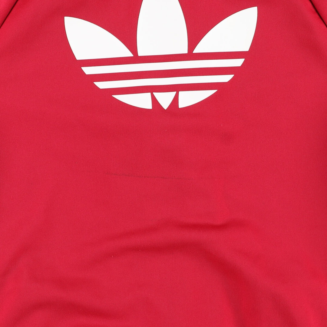 Adidas Trefoil Logo Back Print Jersey Track Jacket Women's S /eaa370912