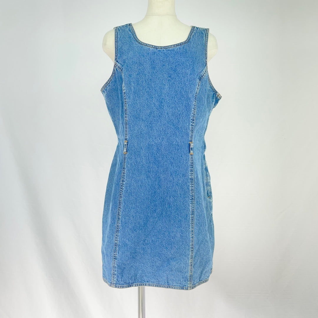 ANN TAYLOR. Denim jumper skirt for women, size M /eaa370940