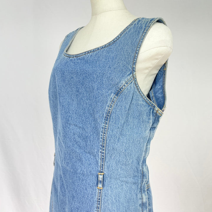 ANN TAYLOR. Denim jumper skirt for women, size M /eaa370940