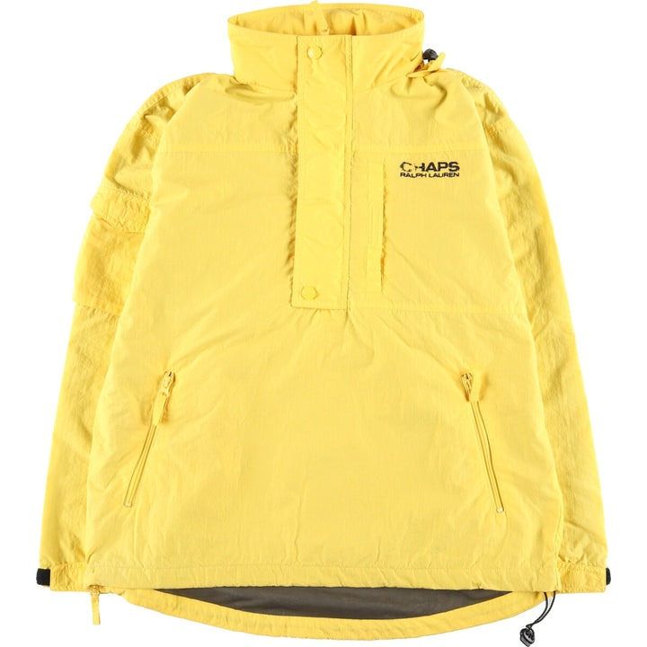 90'S Ralph Lauren CHAPS Half Zip Nylon Pullover Men's M Vintage /eaa371280