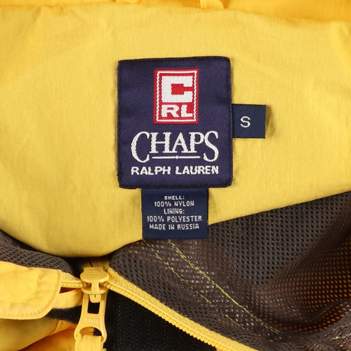 90'S Ralph Lauren CHAPS Half Zip Nylon Pullover Men's M Vintage /eaa371280