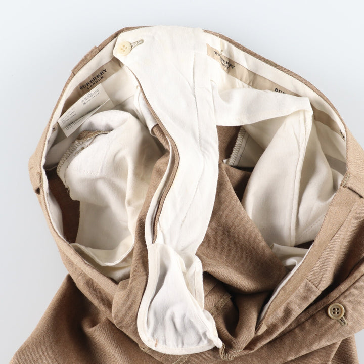 Burberry's LONDON One-tuck wool pants slacks for men w34 /eaa371325