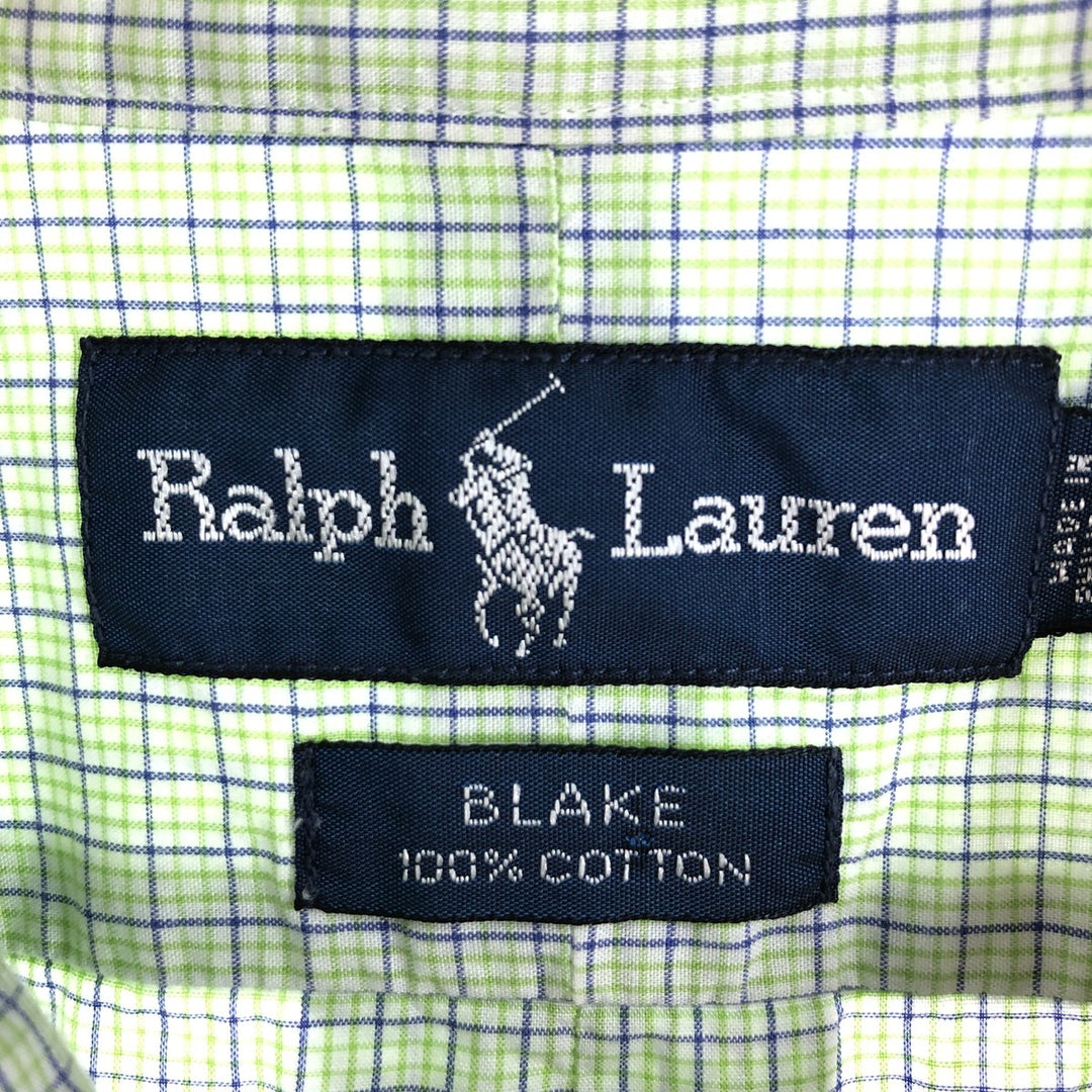 Ralph Lauren BLAKE long sleeve button down check shirt men's XXL /eaa371342